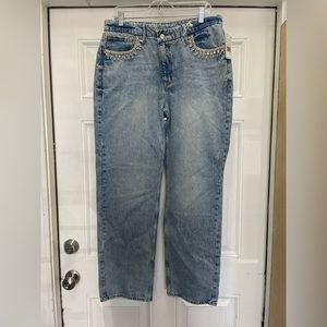 Good American good 90s crossover jeans